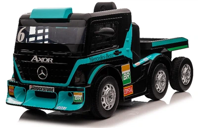 Mercedes Benz Axor Truck With Trailer